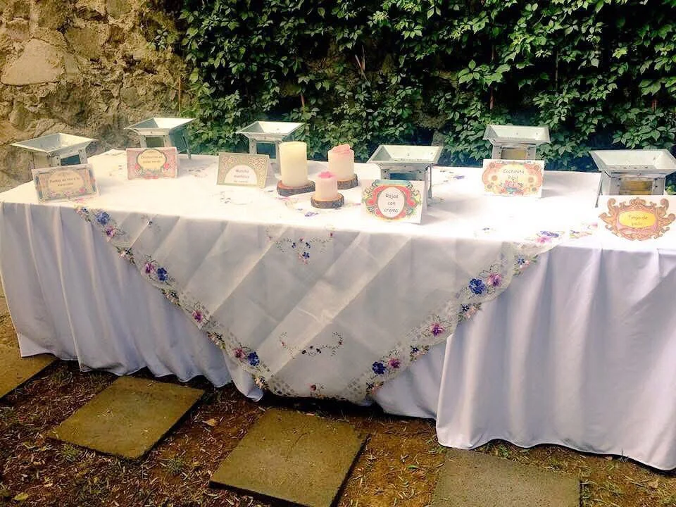 Mesa de dulces para evento